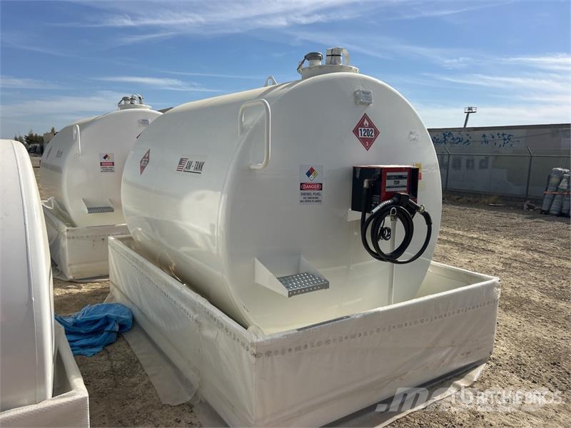 AM Tank 2300 2376 gal Skid Mounted Steel Diesel Fuel Fuel and additive tanks