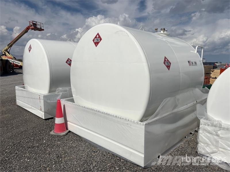AM Tank 2300 2376 gal Skid Mounted Steel Diesel Fuel Резервоари за гориво и добавки