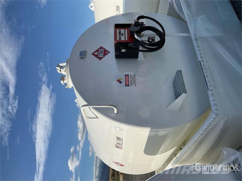 AM Tank 2300 2376 gal Skid Mounted Steel Diesel Fuel Fuel and additive tanks