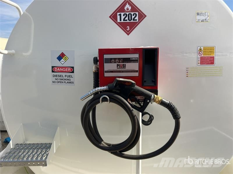 AM Tank 2300 2376 gal Skid Mounted Steel Diesel Fuel Fuel and additive tanks