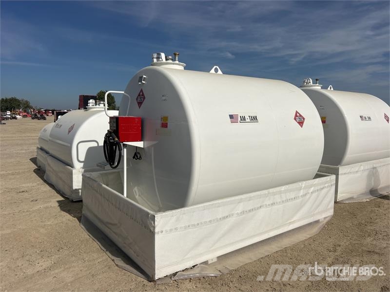 AM Tank 2300 2376 gal Skid Mounted Steel Diesel Fuel Fuel and additive tanks