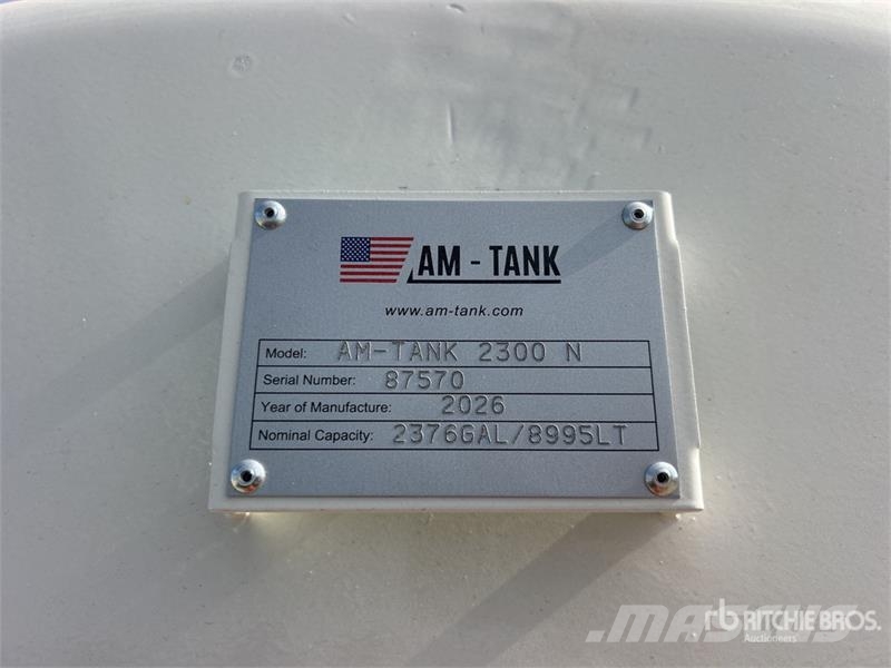 AM Tank 2300 2376 gal Skid Mounted Steel Diesel Fuel Fuel and additive tanks