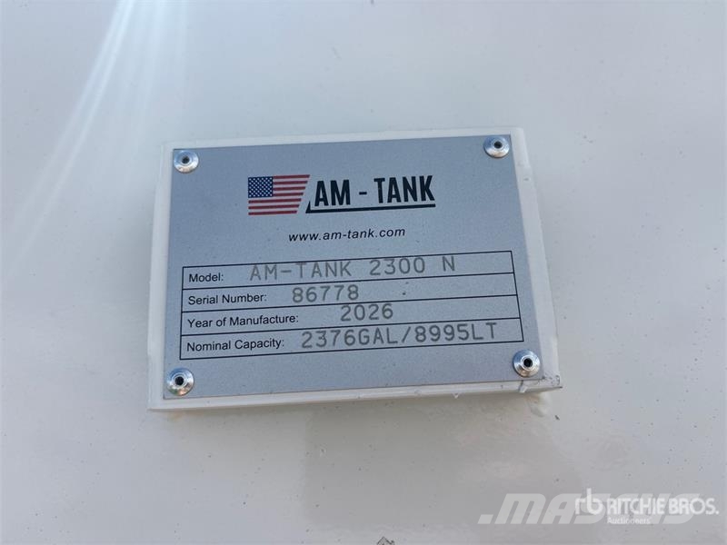 AM Tank 2300 2376 gal Skid Mounted Steel Diesel Fuel  Polttoaine- ja lisäainesäiliöt