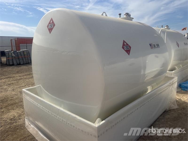 AM Tank 2300 Diesel 2376 gal Skid Mounted Steel Diese Tanques de combustível e aditivos