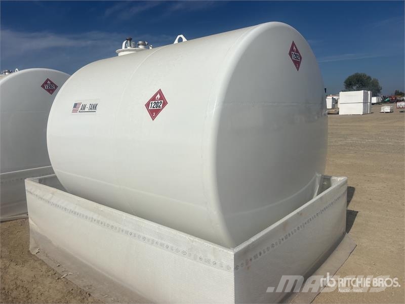 AM Tank 2300 Diesel 2376 gal Skid Mounted Steel Diese Tanques de combustível e aditivos