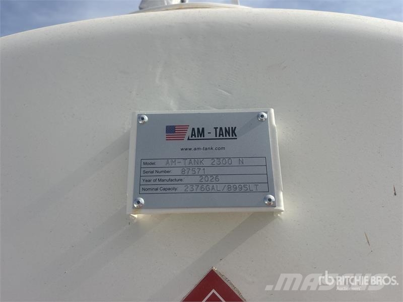 AM Tank 2300 Diesel 2376 gal Skid Mounted Steel Diese Tanques de combustível e aditivos