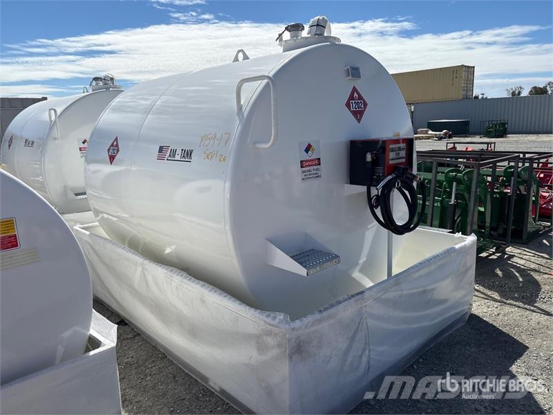 AM Tank 2300N 2376 gal Skid Mounted Steel Diesel Fuel Fuel and additive tanks