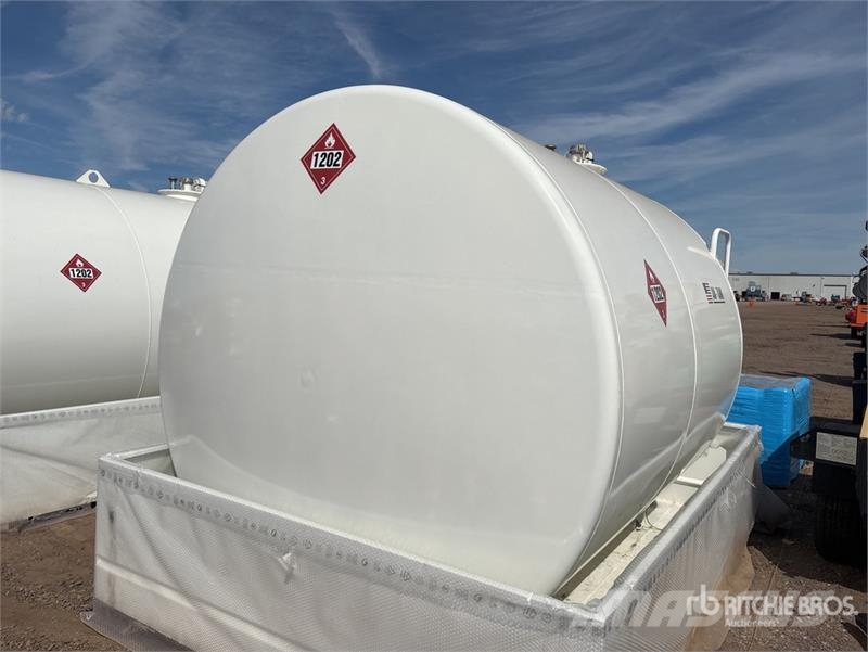 AM Tank 2300N 2376 gal Skid Mounted Steel Diesel Fuel Fuel and additive tanks