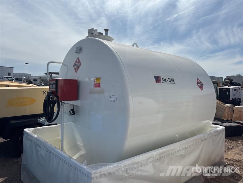 AM Tank 2300N 2376 gal Skid Mounted Steel Diesel Fuel Fuel and additive tanks