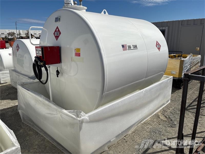 AM Tank 2300N 2376 gal Skid Mounted Steel Diesel Fuel Fuel and additive tanks