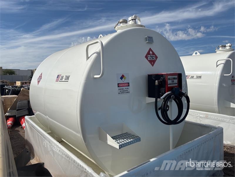 AM Tank 2300N 2376 gal Skid Mounted Steel Diesel Fuel Fuel and additive tanks