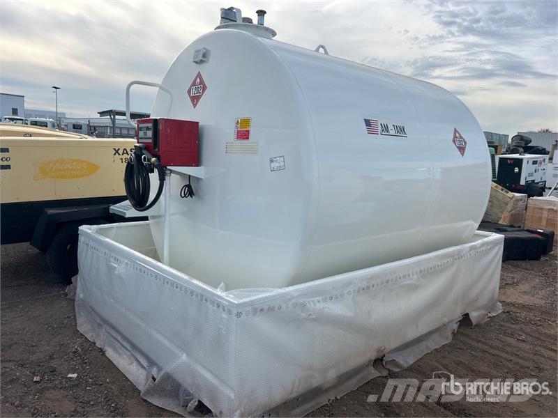 AM Tank 2300N 2376 gal Skid Mounted Steel Diesel Fuel Fuel and additive tanks
