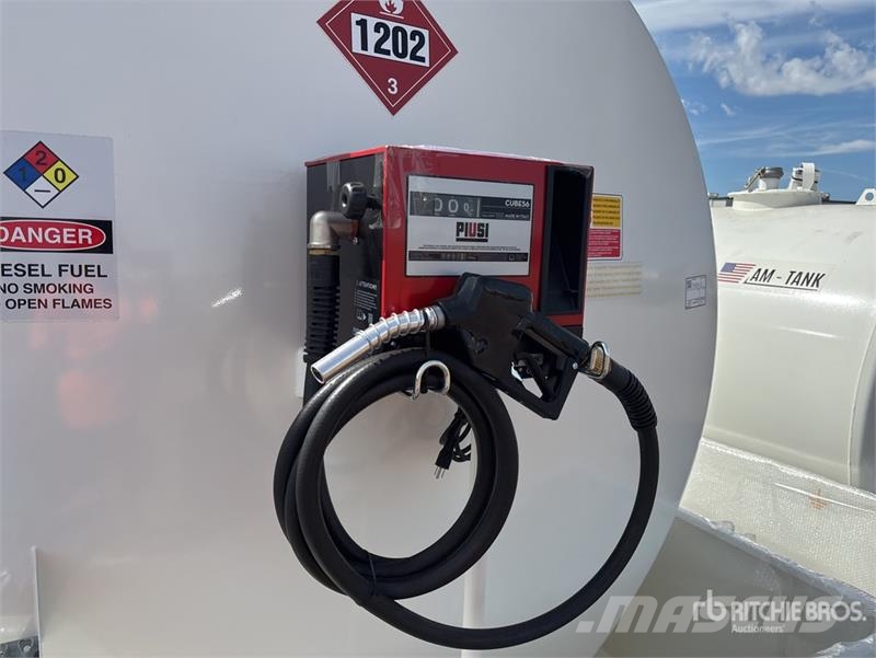 AM Tank 2300N 2376 gal Skid Mounted Steel Diesel Fuel Fuel and additive tanks
