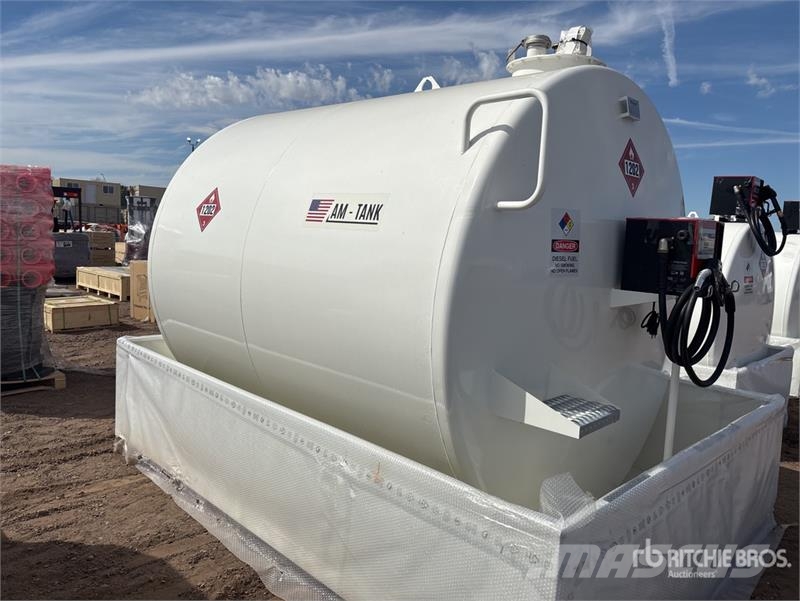 AM Tank 2300N 2376 gal Skid Mounted Steel Diesel Fuel Fuel and additive tanks