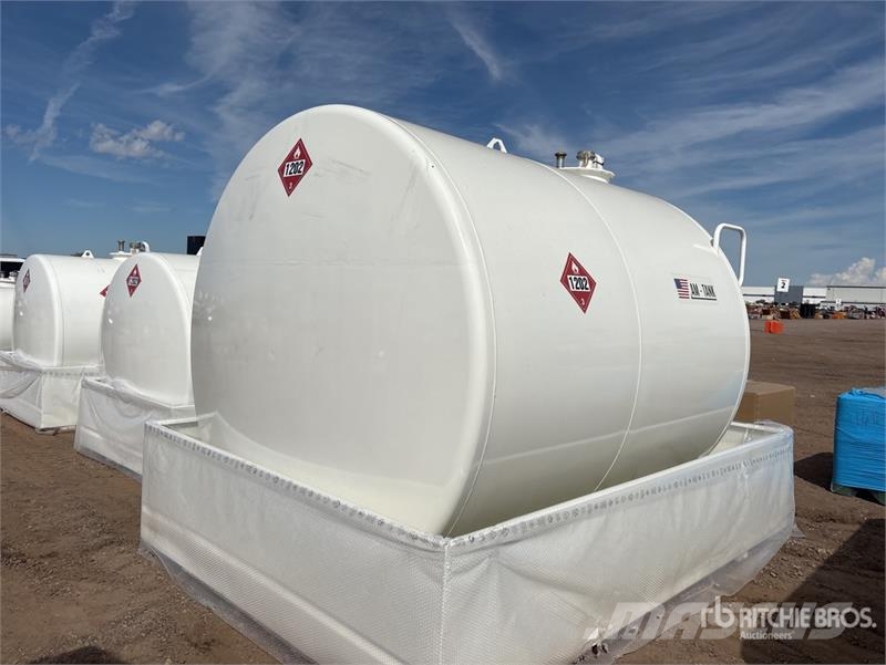 AM Tank 2300N 2376 gal Skid Mounted Steel Diesel Fuel Fuel and additive tanks