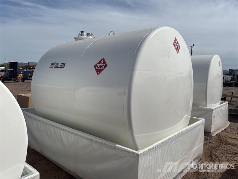 AM Tank 2300N 2376 gal Skid Mounted Steel Diesel Fuel Fuel and additive tanks