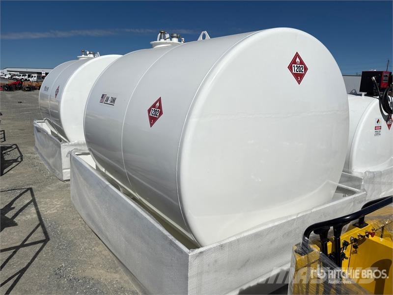 AM Tank 2300N 2376 gal Skid Mounted Steel Diesel Fuel Fuel and additive tanks