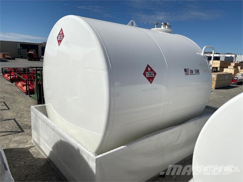 AM Tank 2300N 2376 gal Skid Mounted Steel Diesel Fuel Fuel and additive tanks