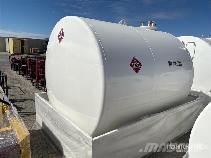 AM Tank 2300N 2376 gal Skid Mounted Steel Diesel Fuel Fuel and additive tanks