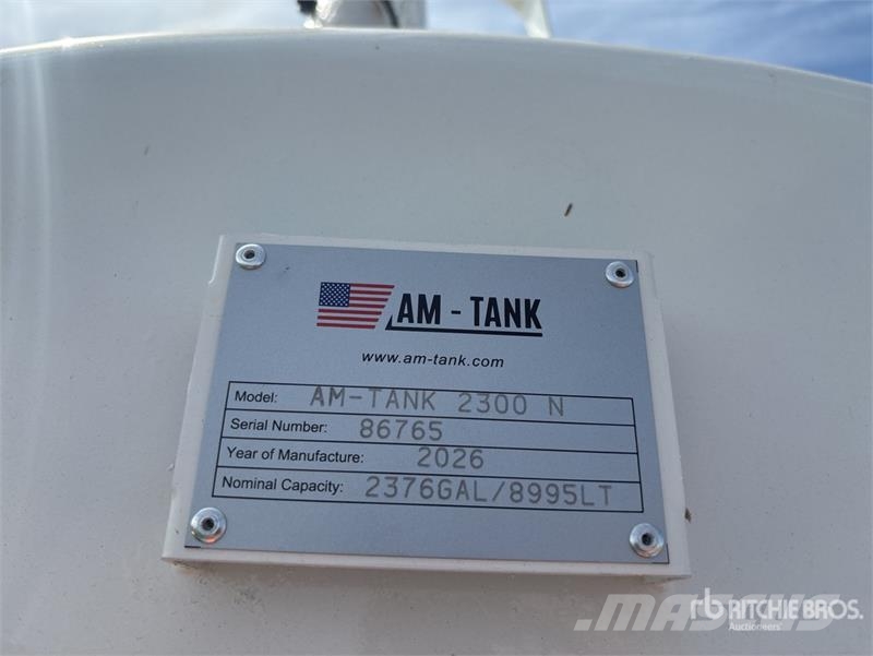 AM Tank 2300N 2376 gal Skid Mounted Steel Diesel Fuel Fuel and additive tanks