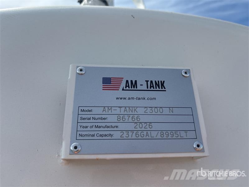 AM Tank 2300N 2376 gal Skid Mounted Steel Diesel Fuel Fuel and additive tanks