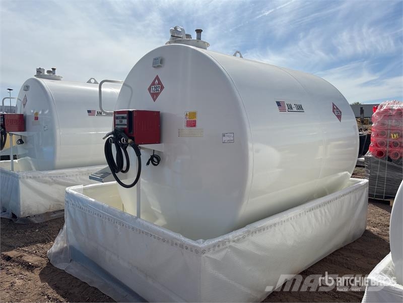 AM Tank 2300N 2376 gal Skid Mounted Steel Diesel Fuel Fuel and additive tanks