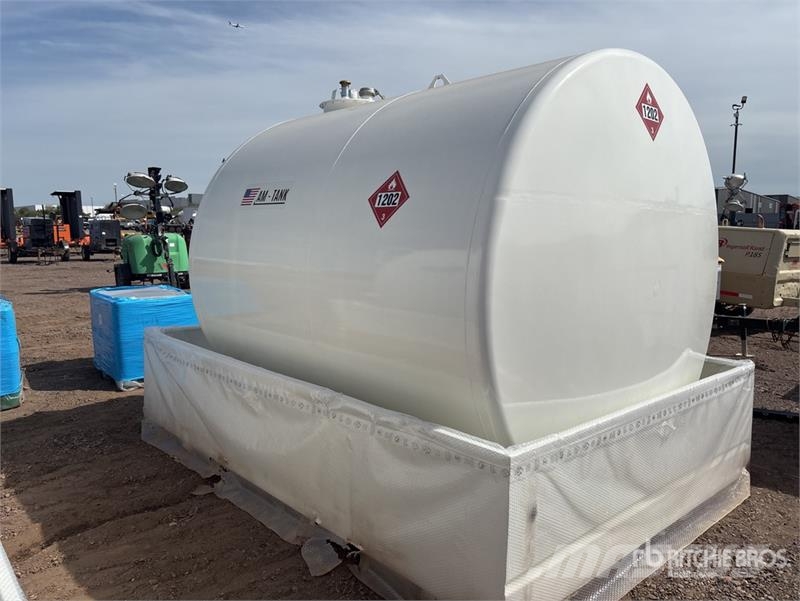 AM Tank 2300N 2376 gal Skid Mounted Steel Diesel Fuel Fuel and additive tanks