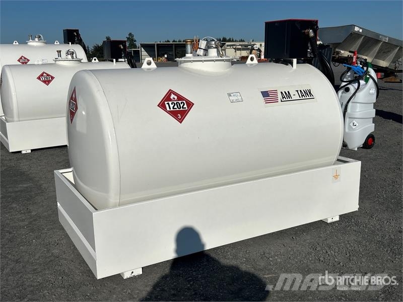 AM Tank 500 490 gal Skid Mounted Steel Diesel Fuel Ta Fuel and additive tanks