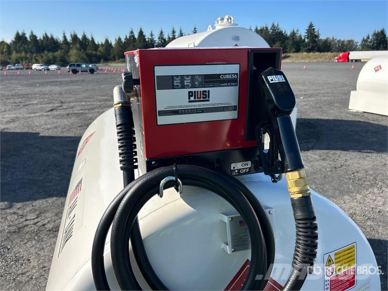 AM Tank 500 490 gal Skid Mounted Steel Diesel Fuel Ta Fuel and additive tanks