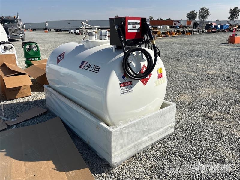 AM Tank 500 490 gal Skid Mounted Steel Diesel Fuel Ta صهاريج الوقود والصهاريج الإضافية