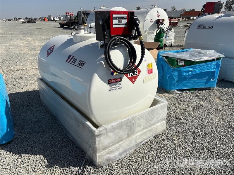 AM Tank 500 490 gal Skid Mounted Steel Fuel Tank (Unu Tanques de combustível e aditivos