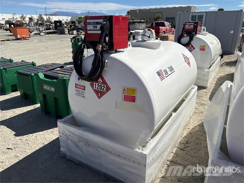AM Tank 500 490 gal Skid Mounted Steel Diesel Fuel Ta Fuel and additive tanks