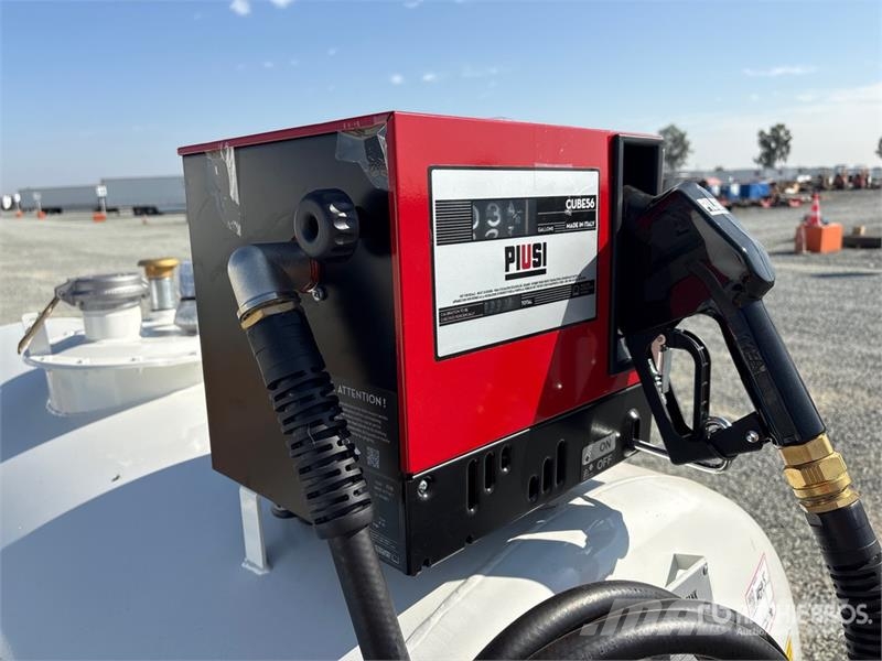 AM Tank 500 490 gal Skid Mounted Steel Diesel Fuel Ta صهاريج الوقود والصهاريج الإضافية