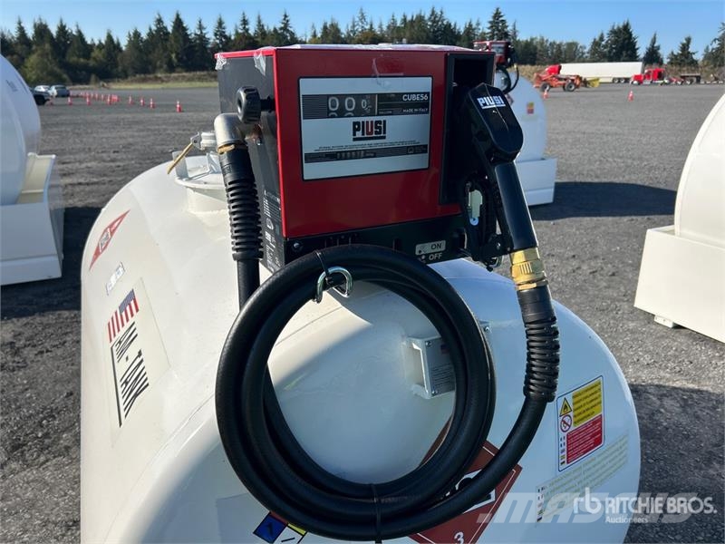 AM Tank 500 490 gal Skid Mounted Steel Diesel Fuel Ta Fuel and additive tanks