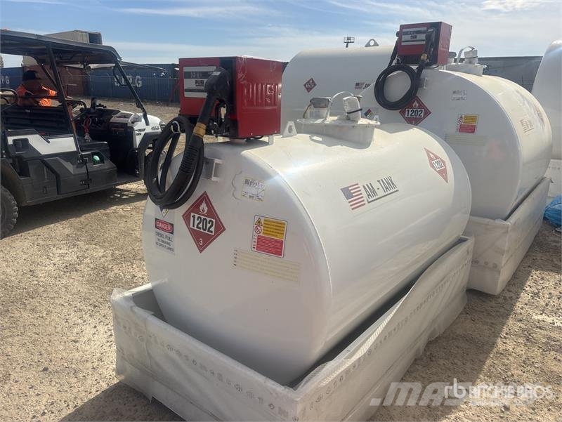 AM Tank 500 490 gal Skid Mounted Diesel Fuel Tank (Un Fuel and additive tanks