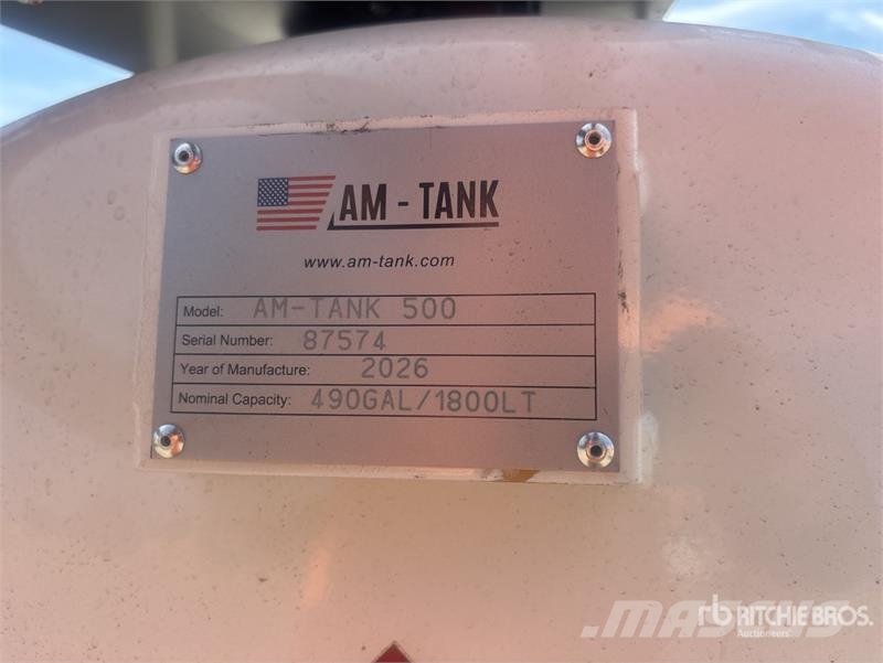 AM Tank 500 490 gal Skid Mounted Diesel Fuel Tank (Un Fuel and additive tanks