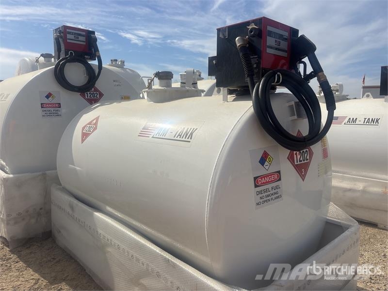 AM Tank 500 490 gal Skid Mounted Diesel Fuel Tank (Un Fuel and additive tanks