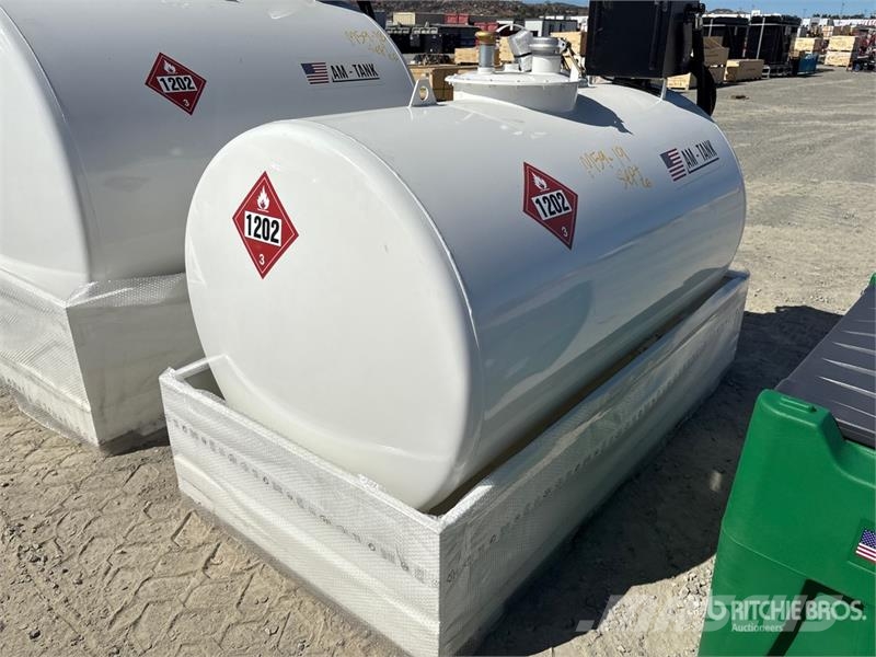 AM Tank 500 490 gal Skid Mounted Steel Diesel Fuel Ta Fuel and additive tanks