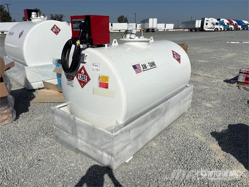 AM Tank 500 490 gal Skid Mounted Steel Fuel Tank (Unu Tanques de combustível e aditivos