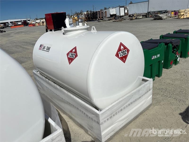 AM Tank 500 490 gal Skid Mounted Steel Diesel Fuel Ta Fuel and additive tanks