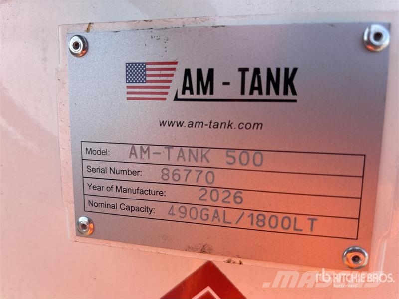 AM Tank 500 555 gal Skid Mounted Steel Diesel Fuel Ta Kraftstoff- und Zusatzstoffbehälter