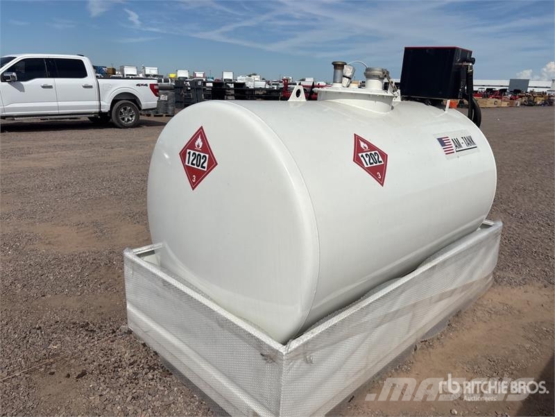 AM Tank 500 555 gal Skid Mounted Steel Diesel Fuel Ta Kraftstoff- und Zusatzstoffbehälter