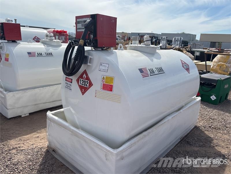 AM Tank 500 555 gal Skid Mounted Steel Diesel Fuel Ta Kraftstoff- und Zusatzstoffbehälter