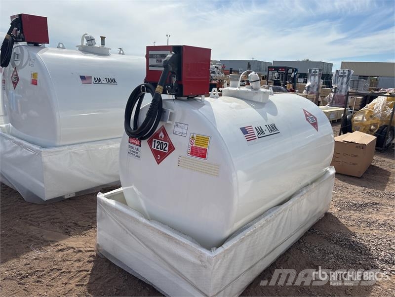 AM Tank 500 555 gal Skid Mounted Steel Diesel Fuel Ta Kraftstoff- und Zusatzstoffbehälter