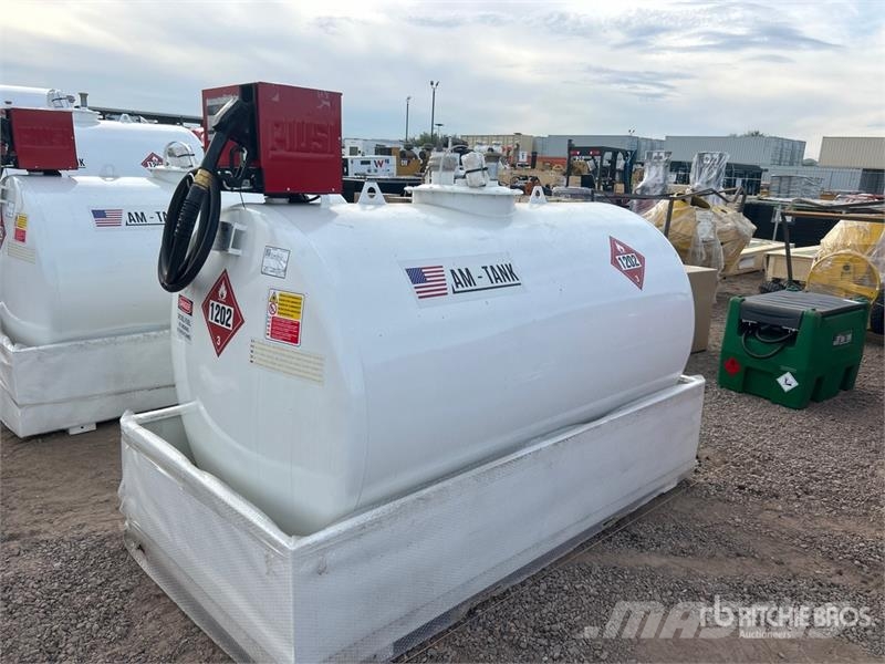 AM Tank 500 555 gal Skid Mounted Steel Diesel Fuel Ta Kraftstoff- und Zusatzstoffbehälter