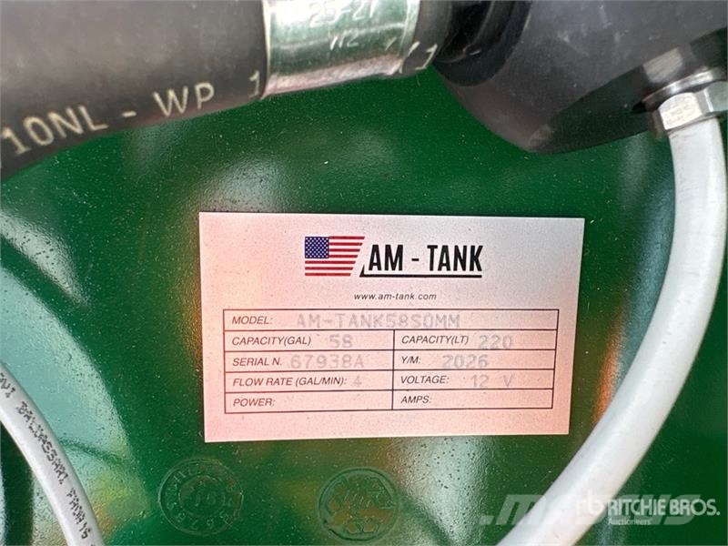 AM Tank 58 58 gal Poly Diesel Fuel Tank (Unused) Polttoaine- ja lisäainesäiliöt
