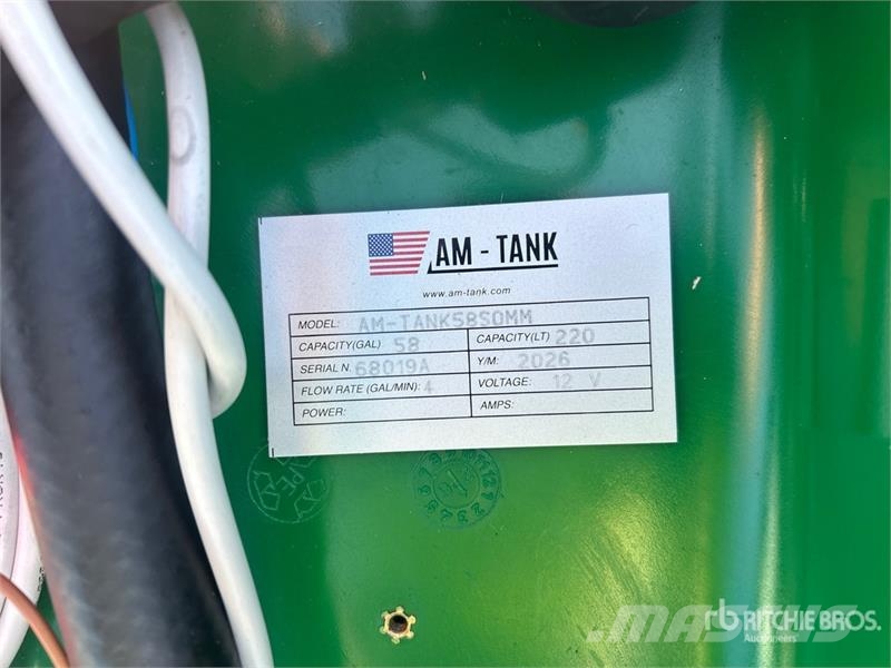 AM Tank 58 58 gal Portable Poly Diesel Fuel Tank (Unu Fuel and additive tanks