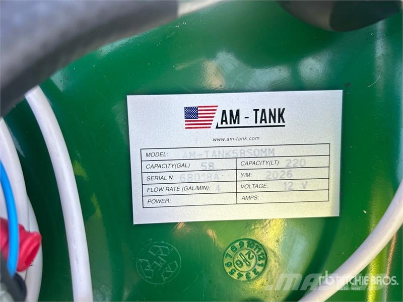 AM Tank 58 58 gal Portable Poly Diesel Fuel Tank (Unu Fuel and additive tanks