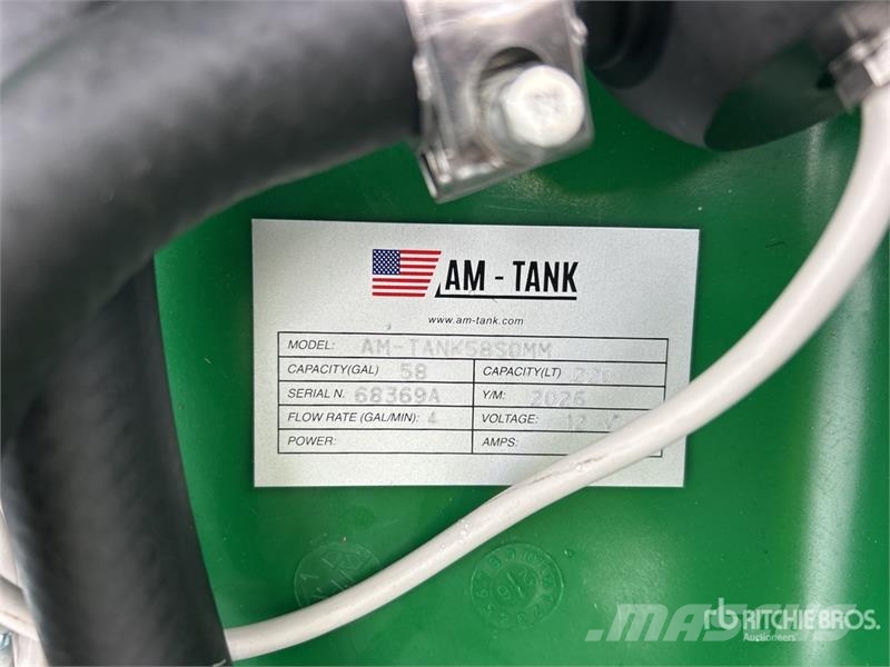 AM Tank 58 58 gal Skid Mounted Diesel Fuel Tank (Unus Kütusemahutid