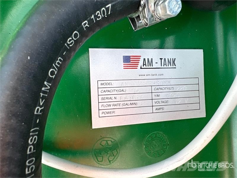 AM Tank 58 SOMM 58 gal Poly Diesel Fuel Tank Fuel and additive tanks